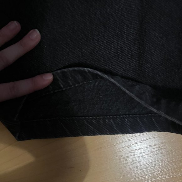 Black Jeans High Rise Wide Leg - Picture 4 of 4